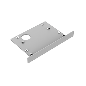 Крышка торцевая (1шт) с гермовводом с набором креплений для светильников серии G-Лайн серая