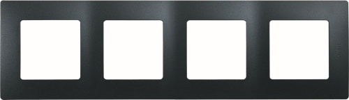 Рамка 4-ая Антрацит Legrand Etika