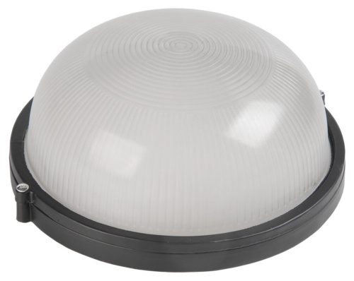 Светильник НПП1301 черный/круг 60Вт IP54  ИЭК