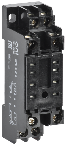 Розетка ORS-G-2-2 для реле OGR-2 2C ONI