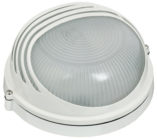 Светильник НПП1307 белый/круг ресничка 60Вт IP54  ИЭК