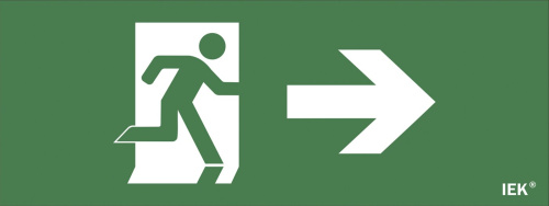 Самоклеющая этик. "Фигура/стр. вправо" ДПА IP20/54 IEK