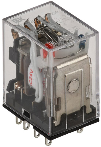 Реле РЭК78/4(MY4) с индикацией 3А  24В АC ИЭК